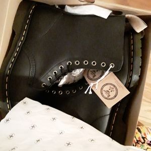 Dr. Martens vegan leather boots